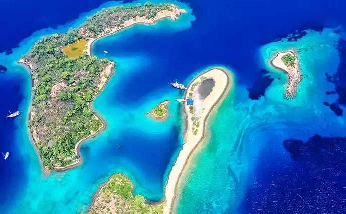 Göcek 12 Inseln & Routen